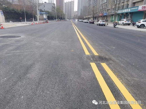 經開區起步區城市有機更新 為民路改造工程路面鋪設圓滿完成